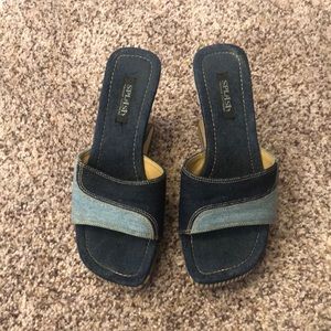 Splash foot wear wedges women size 7 used